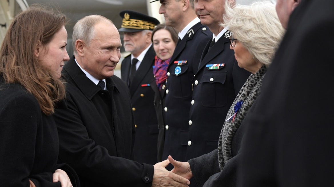 Πούτιν: Είχα μια «καλή» συνομιλία με τον Τραμπ στο Παρίσι