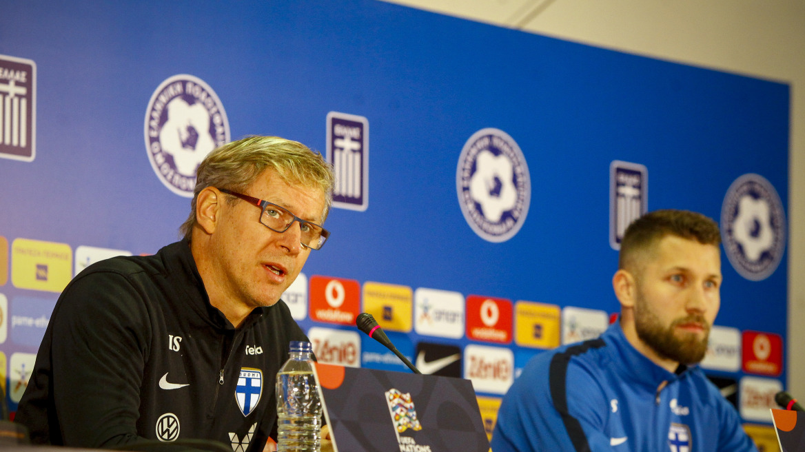 Προπονητής Εθνικής Φινλανδίας: «Η Ελλάδα θέλει τη ρεβάνς»