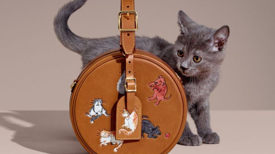 Αν λατρεύετε τις γάτες πρέπει να δείτε τη νέα συλλογή Louis Vuitton 