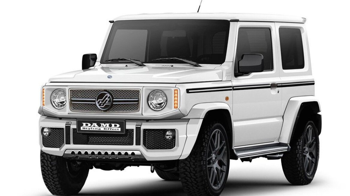 To Suzuki Jimny μετατρέπεται σε G-Class και Defender