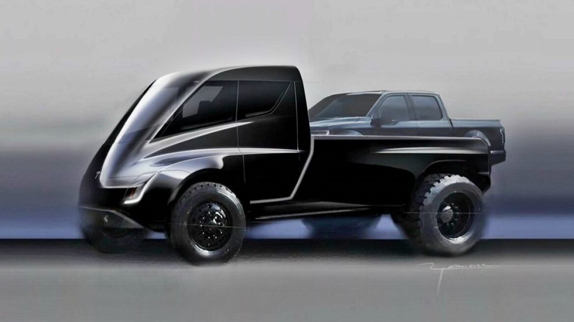 To Tesla Pickup θα είναι 6θέσιο