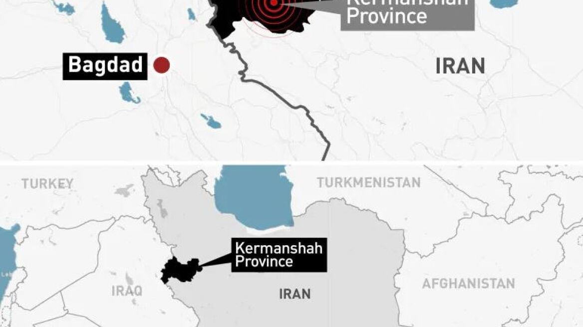 Ισχυρή σεισμική δόνηση 6,3 Ρίχτερ στο Ιράν