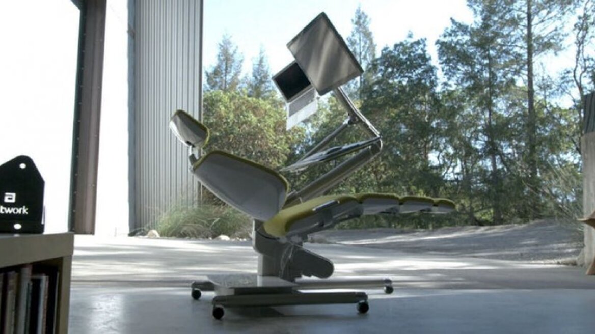 Έχετε σκεφτεί να εργάζεστε ξαπλωμένοι;