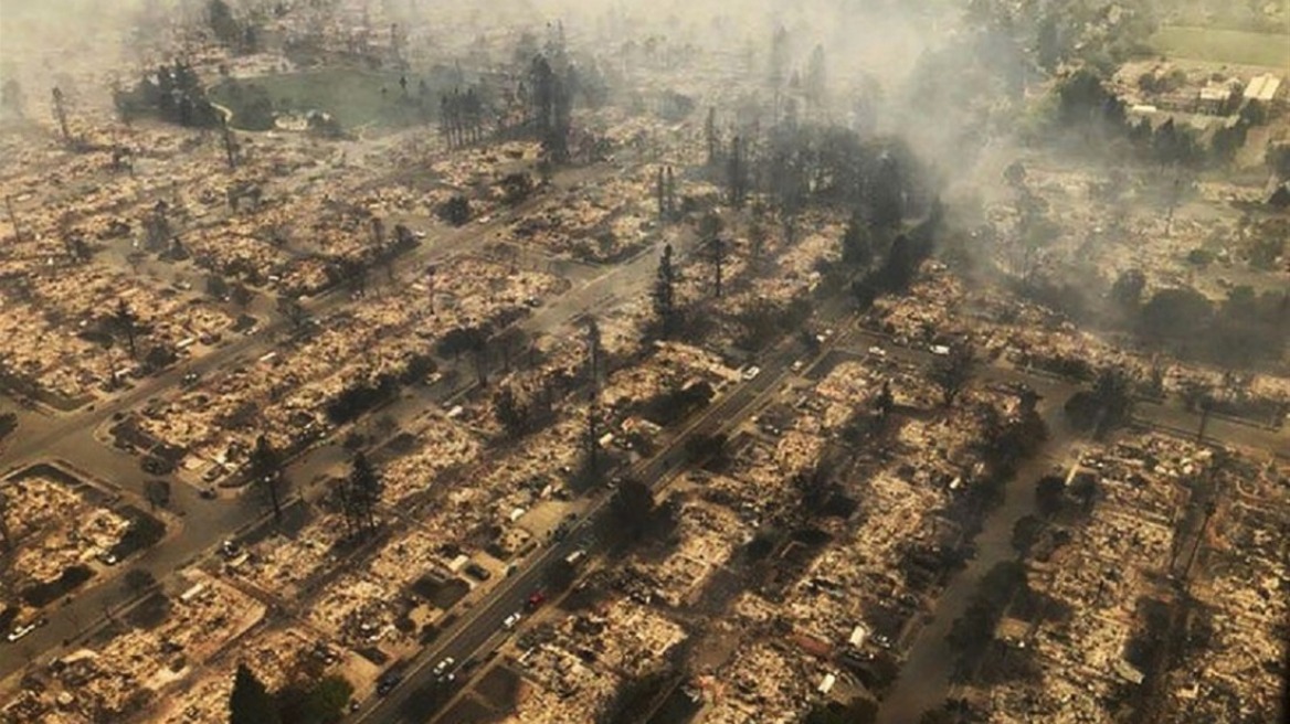 Καλιφόρνια: Στους 88 ανέρχονται οι νεκροί -  196 άνθρωποι εξακολουθούν να αγνοούνται