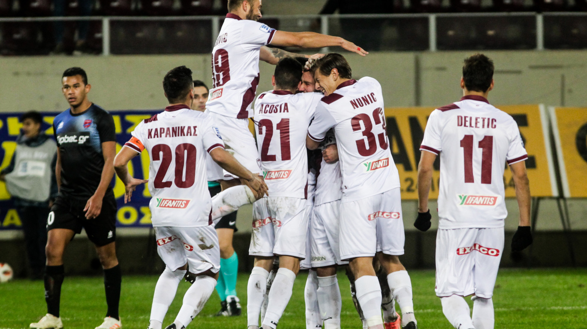 Super League Λάρισα-Πανιώνιος 4-2: Βυσσινί θύελλα!