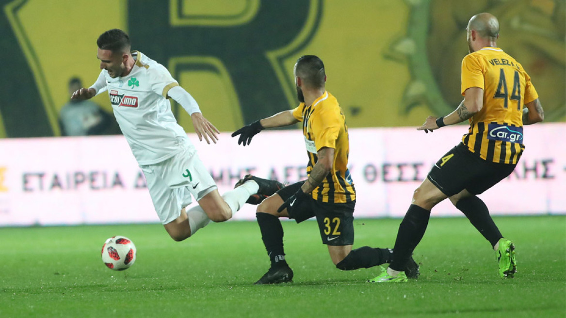 Άρης-Παναθηναϊκός 1-1: Αλύγιστος Παναθηναϊκός, ακατανόητος διαιτητής