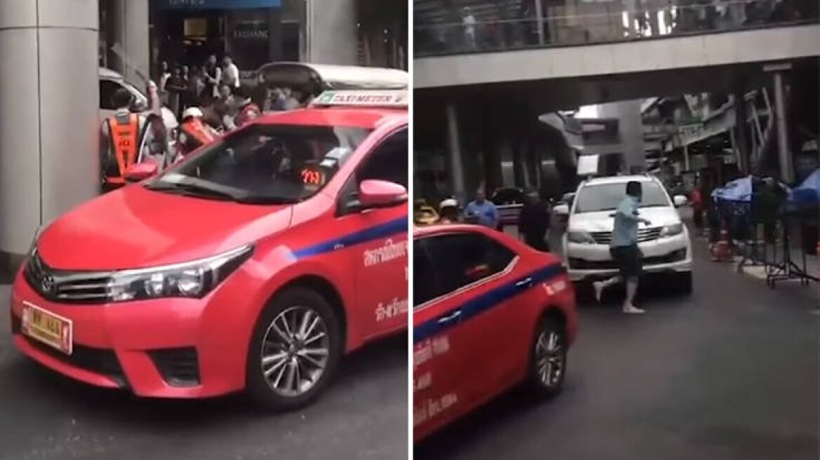 Άγριο ξύλο μεταξύ σεκιουριτάδων και ταξιτζή για ένα «πειραγμένο» ταξίμετρο!