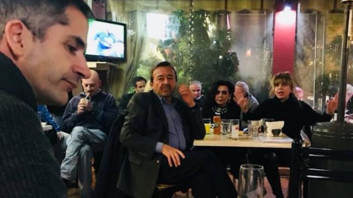 O Κώστας Μπακογιάννης συζήτησε με τους κατοίκους του Γκύζη