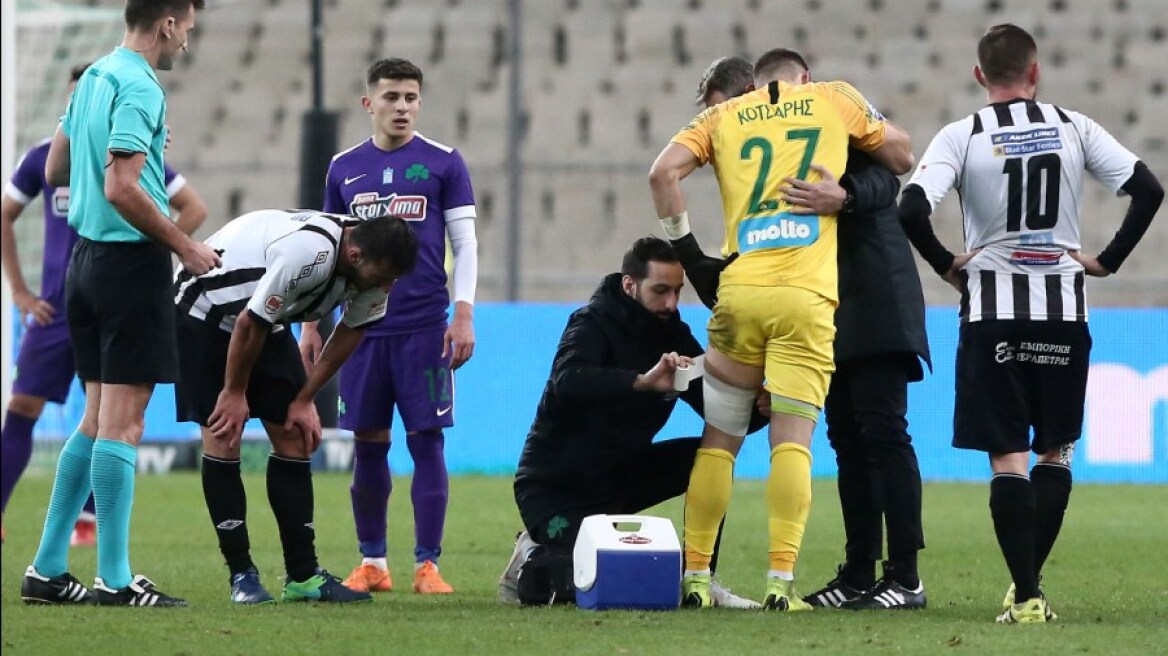 Χειρουργείο για τον τρίτο γκολκίπερ του Παναθηναϊκού