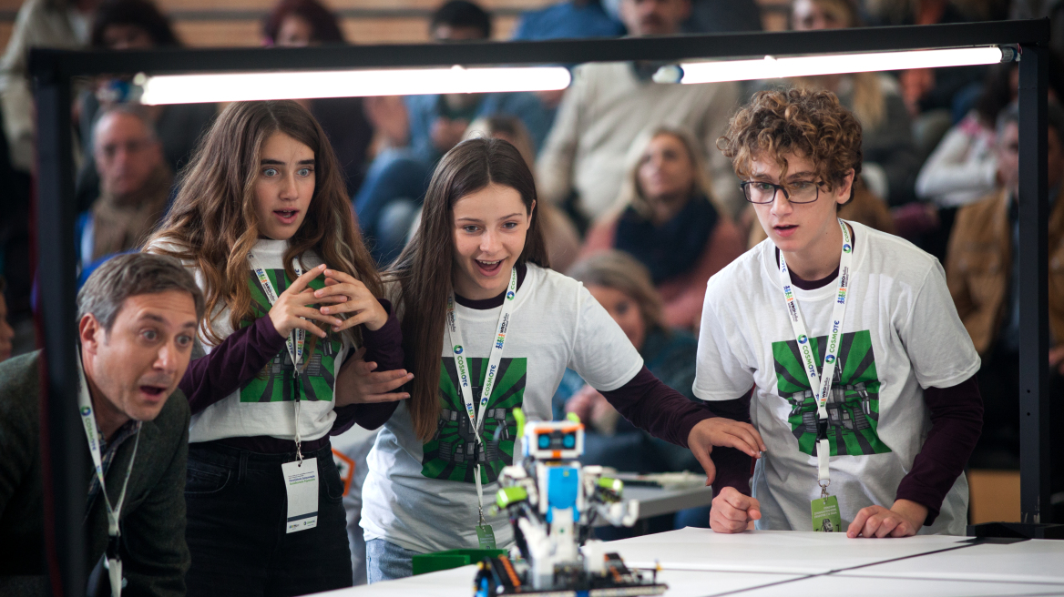 Τα υπέροχα κορίτσια της Εκπαιδευτικής Ρομποτικής 