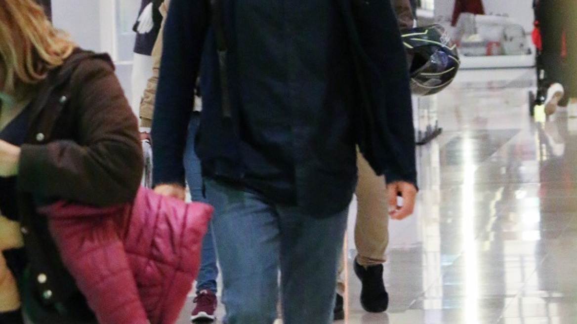 Λιώνουμε: Ο Σωτήρης Κοντιζάς με τον πέντε μηνών γιο του 