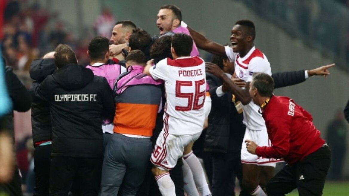 O Oλυμπιακός έσωσε κι ανέβασε την Ελλάδα στην 13η θέση
