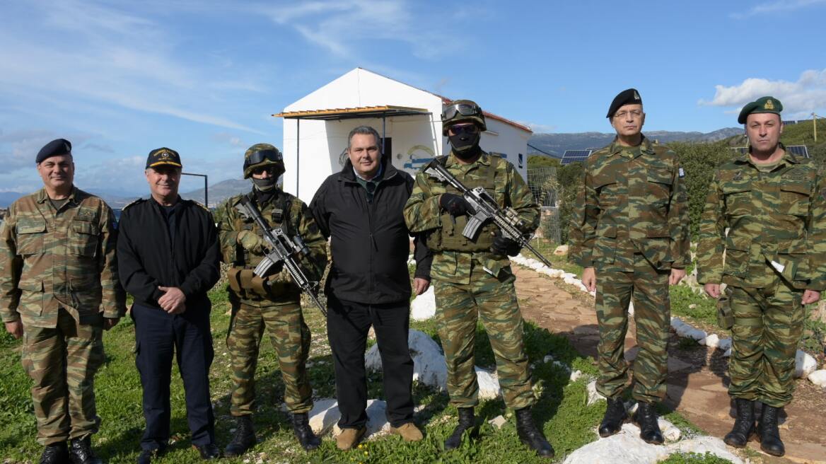 Καμμένος από Καστελόριζο: Οι πιλότοι μας αναχαίτισαν τους Τούρκους ψευτοτσαμπουκάδες