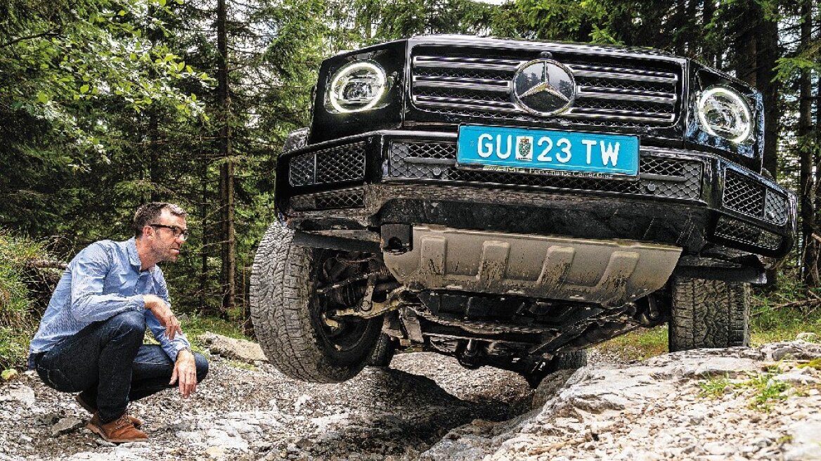 Πρώτη δοκιμή της νέας Mercedes G-Class