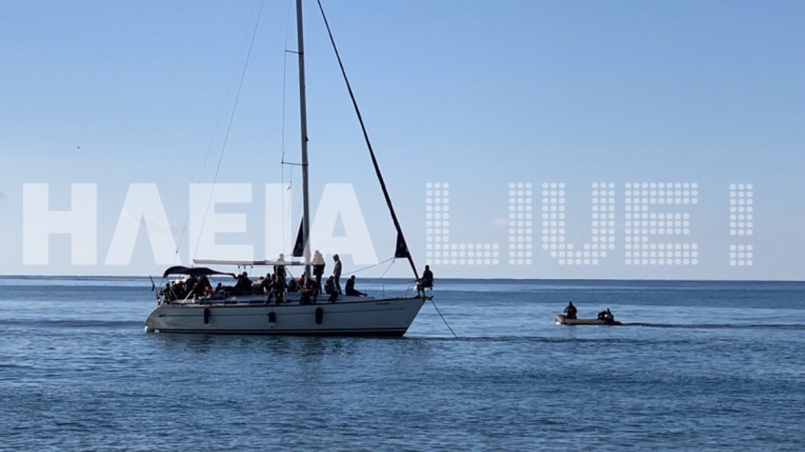 Ηλεία: Εντοπίστηκε σκάφος με 60 μετανάστες στον Καϊάφα