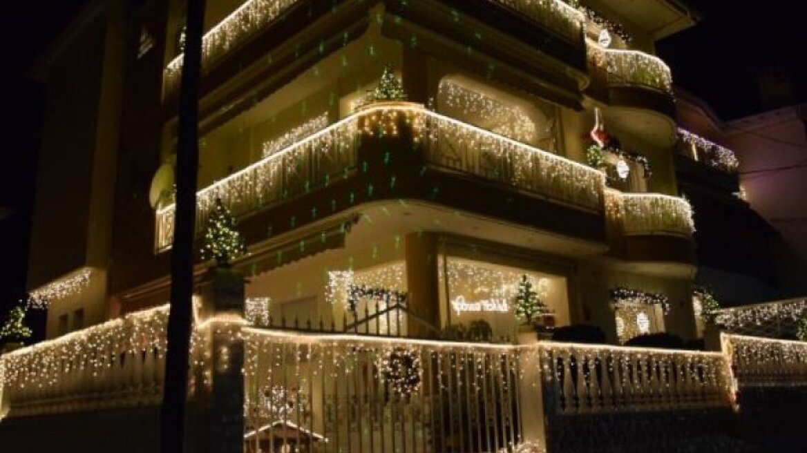 Το πιο στολισμένο ελληνικό σπίτι, μάλλον είναι στην Κοζάνη (vid)