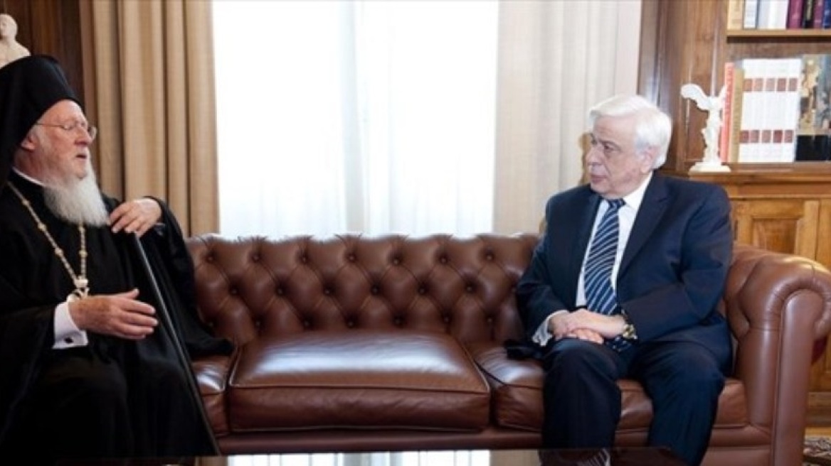 Ευχές Παυλόπουλου στον Βαρθολομαίο για τα Χριστούγεννα