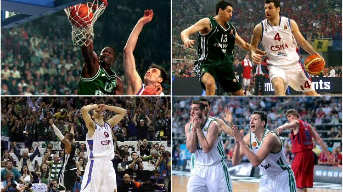 Παναθηναϊκός vs ΤΣΣΚΑ: Το Top-5 μιας κόντρας κολοσσών! (videos)