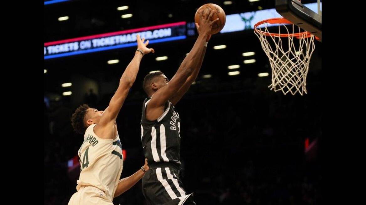 Σούπερ Αντετοκούνμπο με triple-double και νίκη των Μπακς επί των Νετς