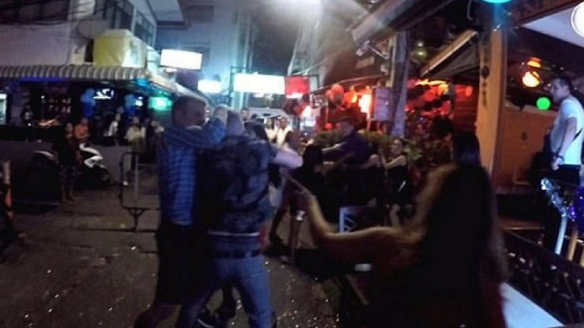 Πρωτοχρονιάτικη σύρραξη Βρετανών τουριστών στην Ταϋλάνδη 