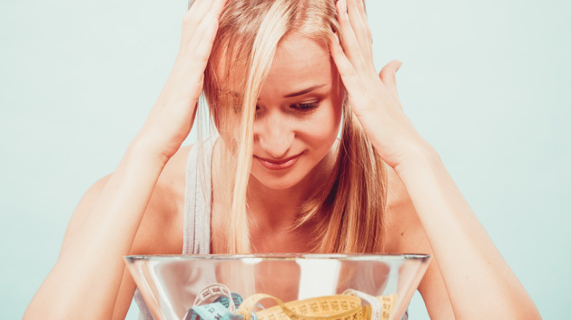 Κορίτσια τρώτε! Οι αδύνατοι παθαίνουν συχνότερα κατάθλιψη