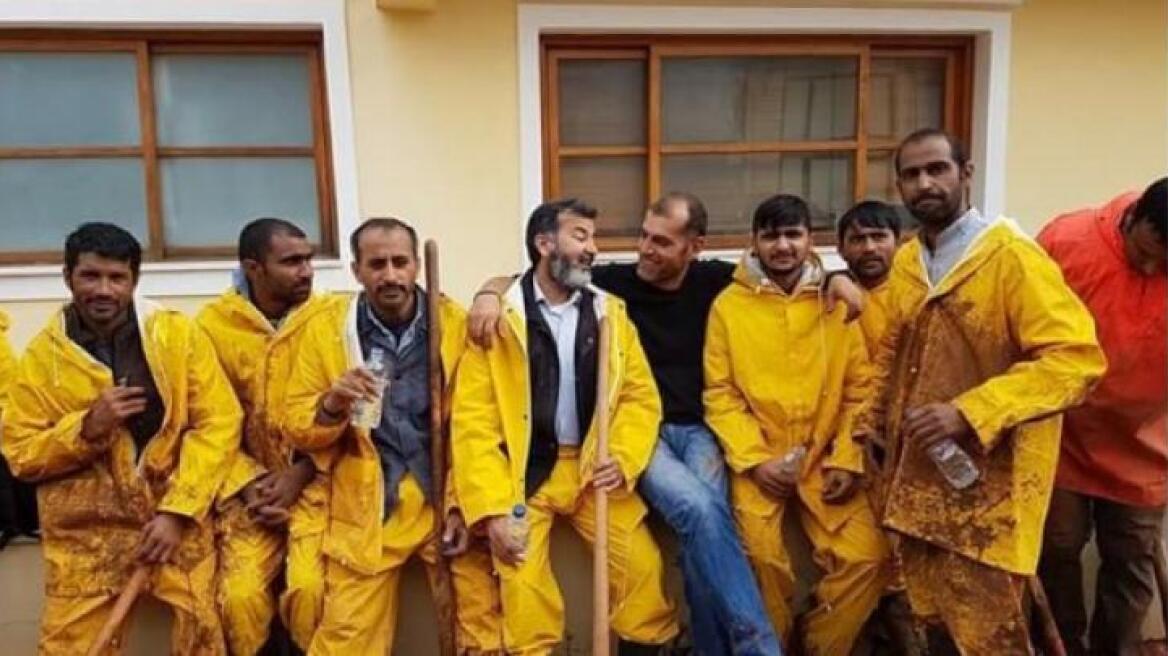 Corriere della Sera: Οι Πακιστανοί που βοήθησαν την Μάνδρα στις «Καλές Ειδήσεις» του 2017