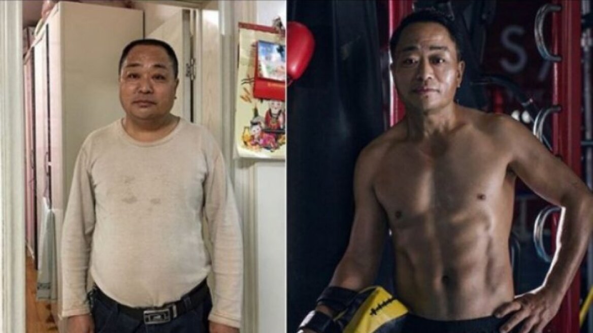 Αποφάσισαν να... χτίσουν κοιλιακούς οικογενειακώς 