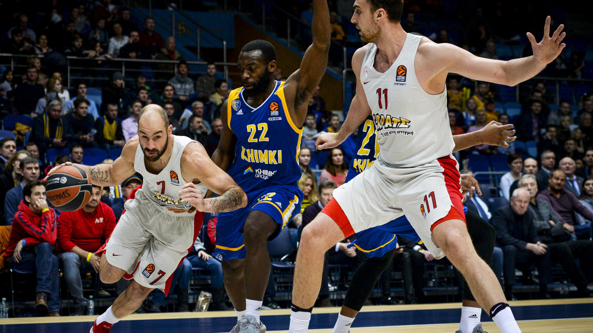 Χίμκι-Ολυμπιακός 82-54: Εφιάλτης από την αρχή ως το τέλος!