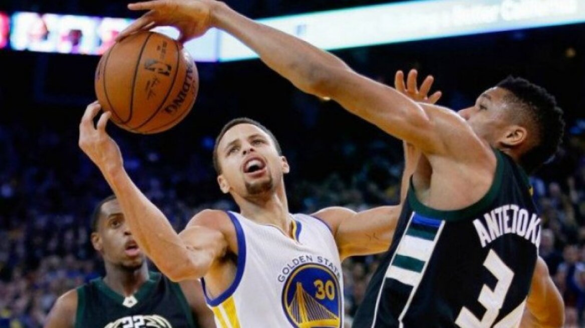 All Star Game: Στην ομάδα του Κάρι ο Αντετοκούνμπο!