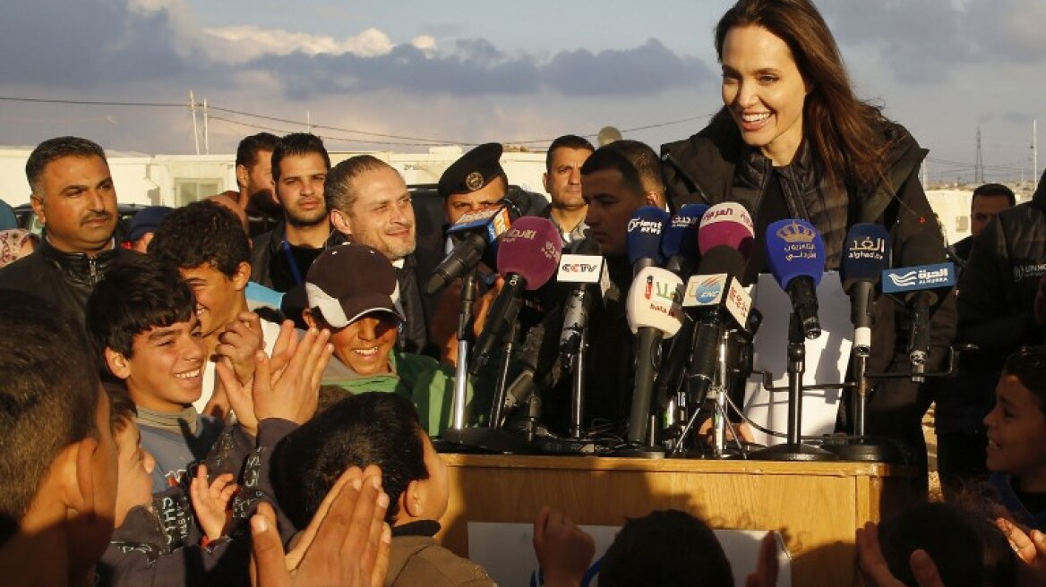 Αντζελίνα Τζολί: Πολιτική λύση του πολέμου στη Συρία εδώ και τώρα