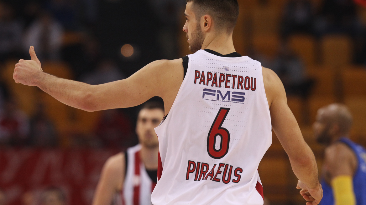 Ολυμπιακός: Χάνει και το ματς με την Φενέρ ο Παπαπέτρου