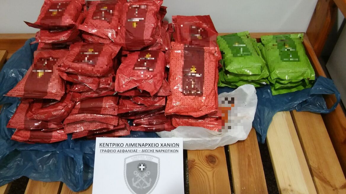 Κατέσχεσαν 92 κιλά λαθραίου καπνού για ναργιλέ στα Χανιά