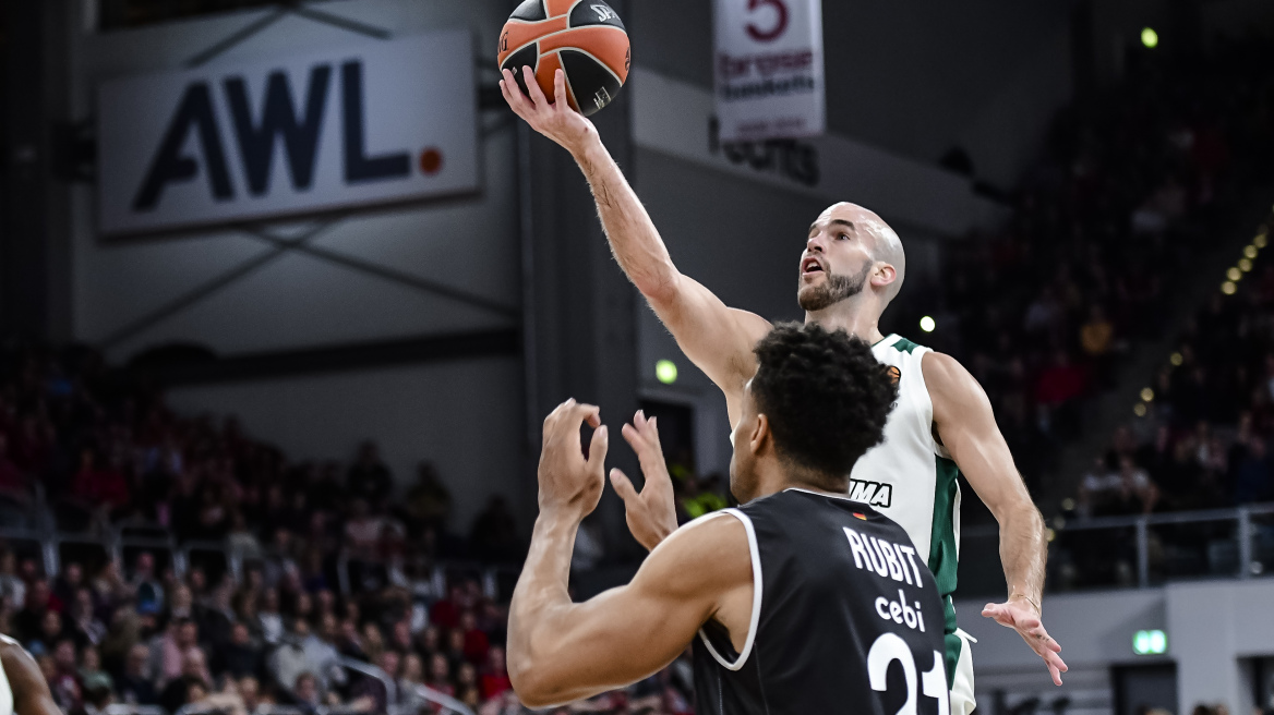 Μπάμπεργκ-Παναθηναϊκός 95-74: Ένας Καλάθης δεν ήταν αρκετός