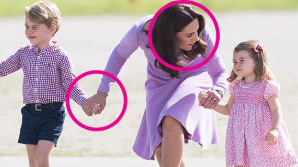 Tι μαρτυρά τo body language της Kate Middleton