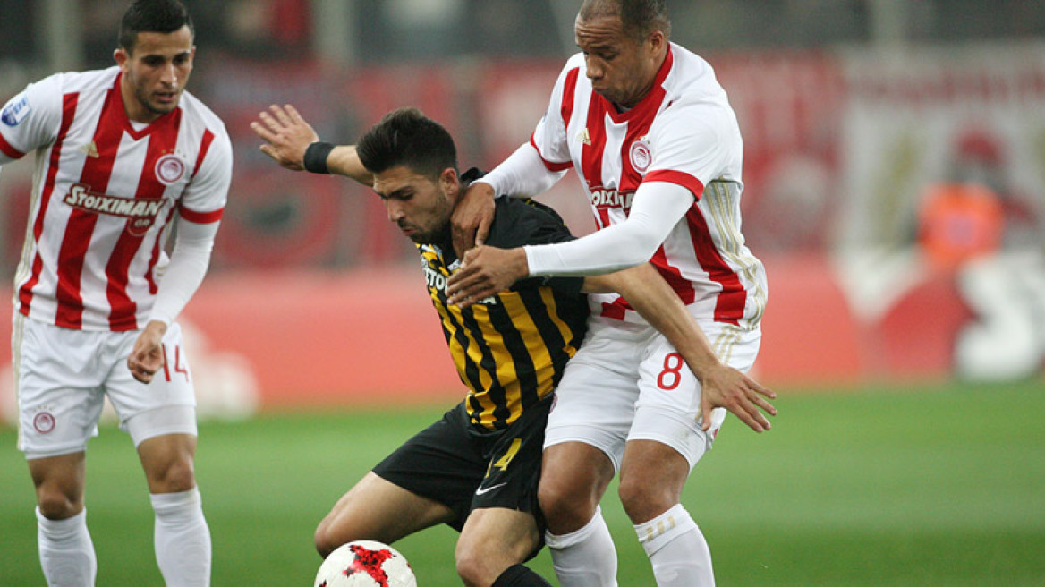 Ολυμπιακός: Ποινή αφαίρεσης τριών βαθμών για τα επεισόδια στον αγώνα με την ΑΕΚ