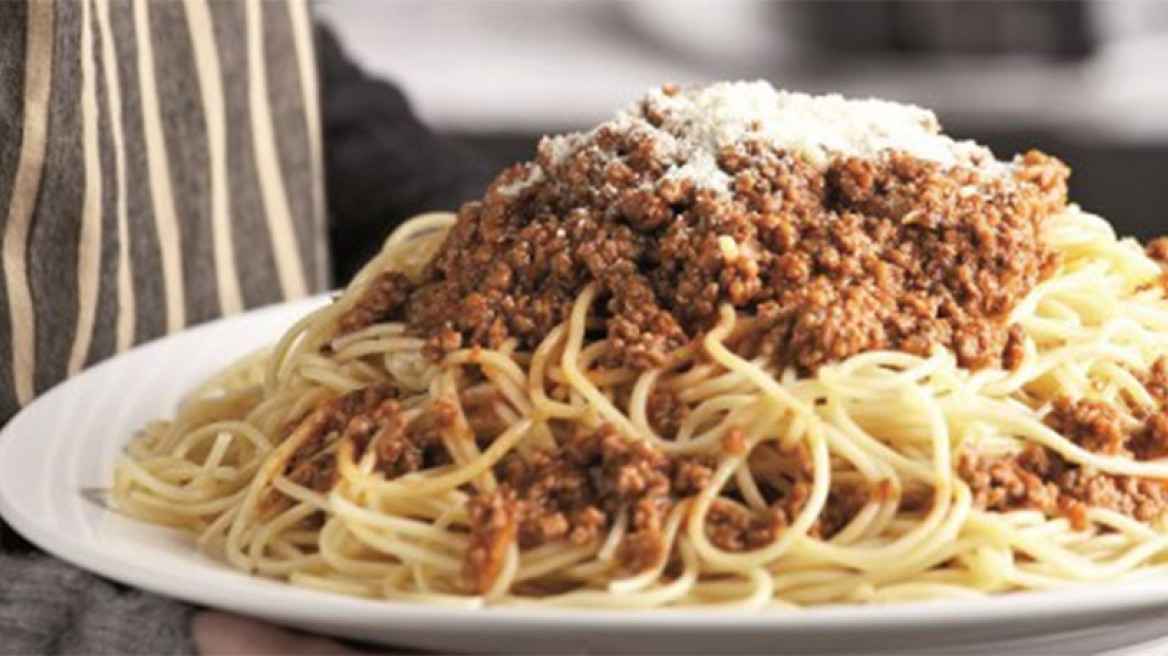 Μακαρονάδα με κιμά