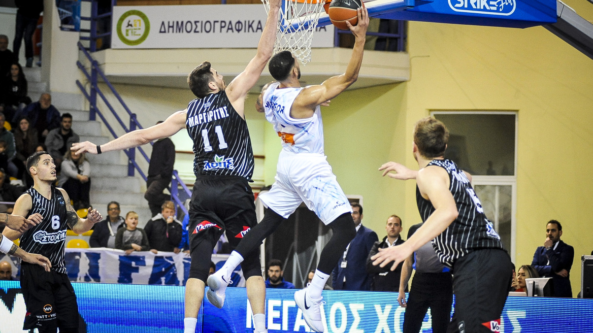 Κύμη - ΠΑΟΚ 88-85: Ανώμαλη προσγείωση στην Εύβοια