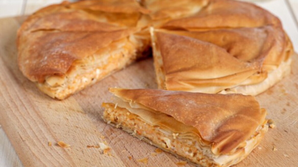 Παραδοσιακή τραχανόπιτα