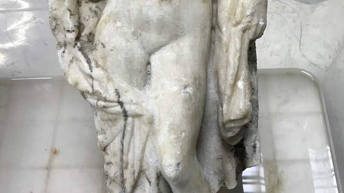 Βρέθηκε ακέφαλο άγαλμα της Αφροδίτης στα έργα του μετρό Θεσσαλονίκης