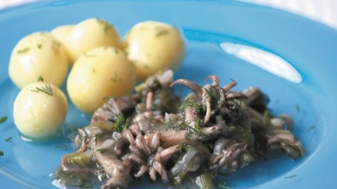 Σουπιά λεμονάτη