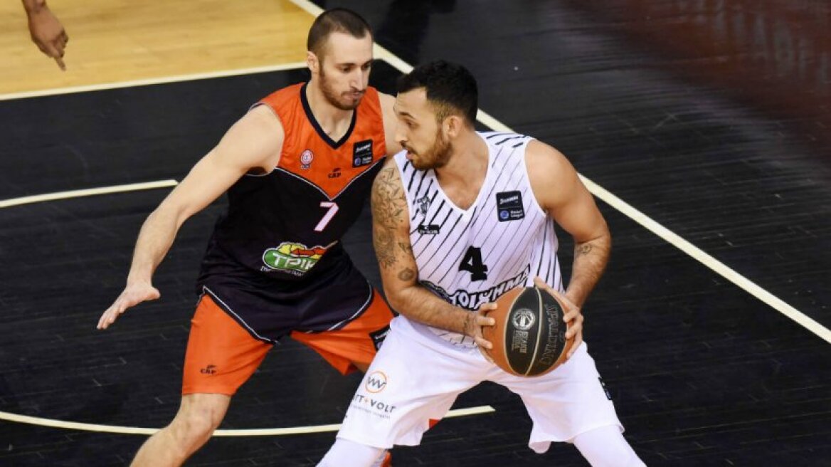 ΠΑΟΚ - Τρίκαλα 58-54: Κακός ο ΠΑΟΚ, χειρότερα τα Τρίκαλα