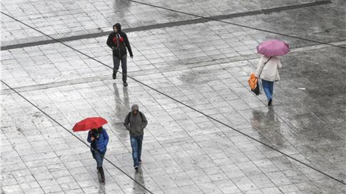 Βροχερός ο καιρός το Σαββατοκύριακο - Άνοδος της   θερμοκρασίας