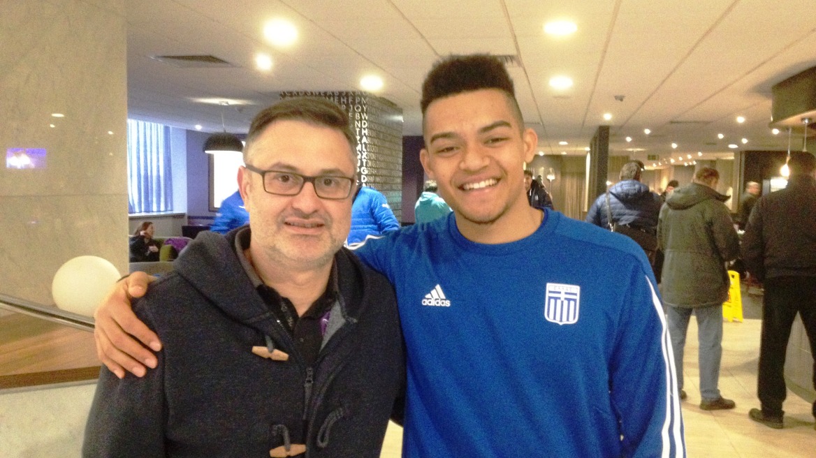 Μανώλης Καραλής: «Είμαι ευλογημένος που βρίσκομαι εδώ»