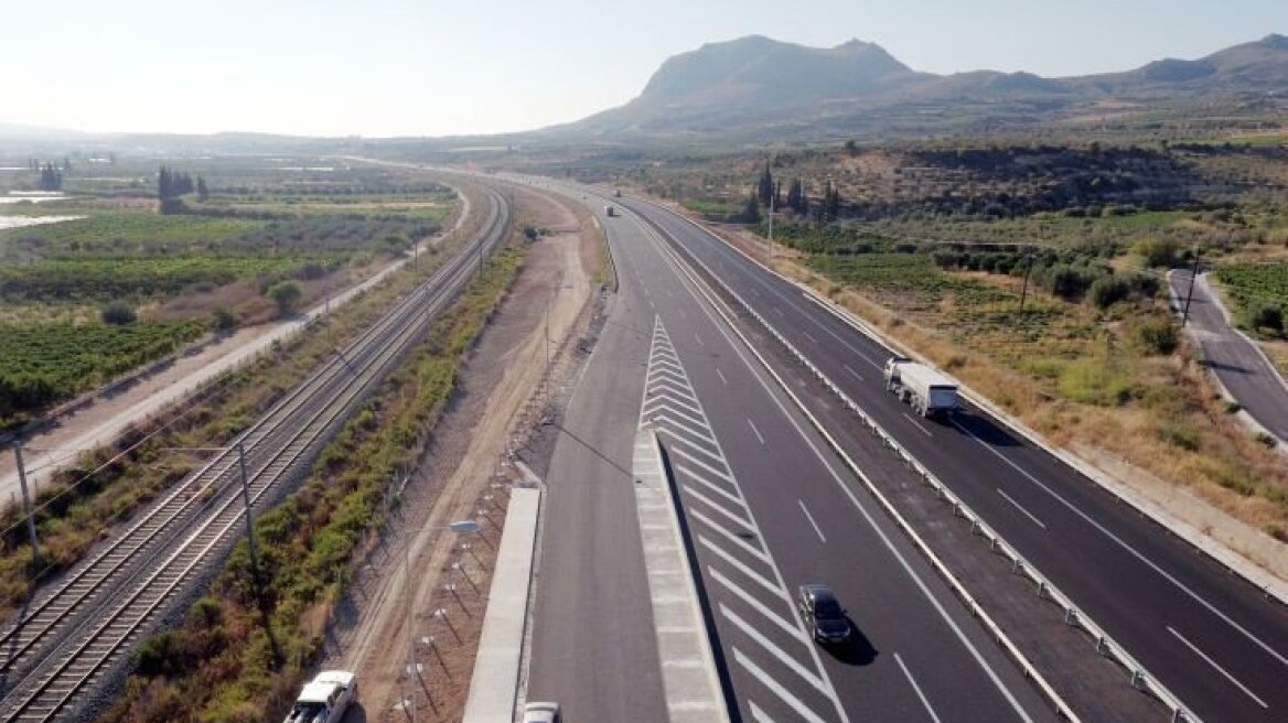 Οι νέες τιμές των διοδίων στον αυτοκινητόδρομο Πατρών - Αθηνών