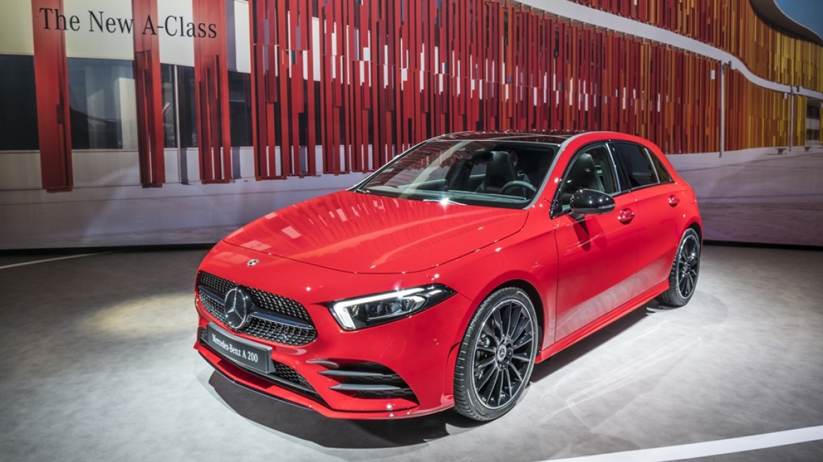 H νέα Mercedes A-Class έλαμψε στη Γενεύη 