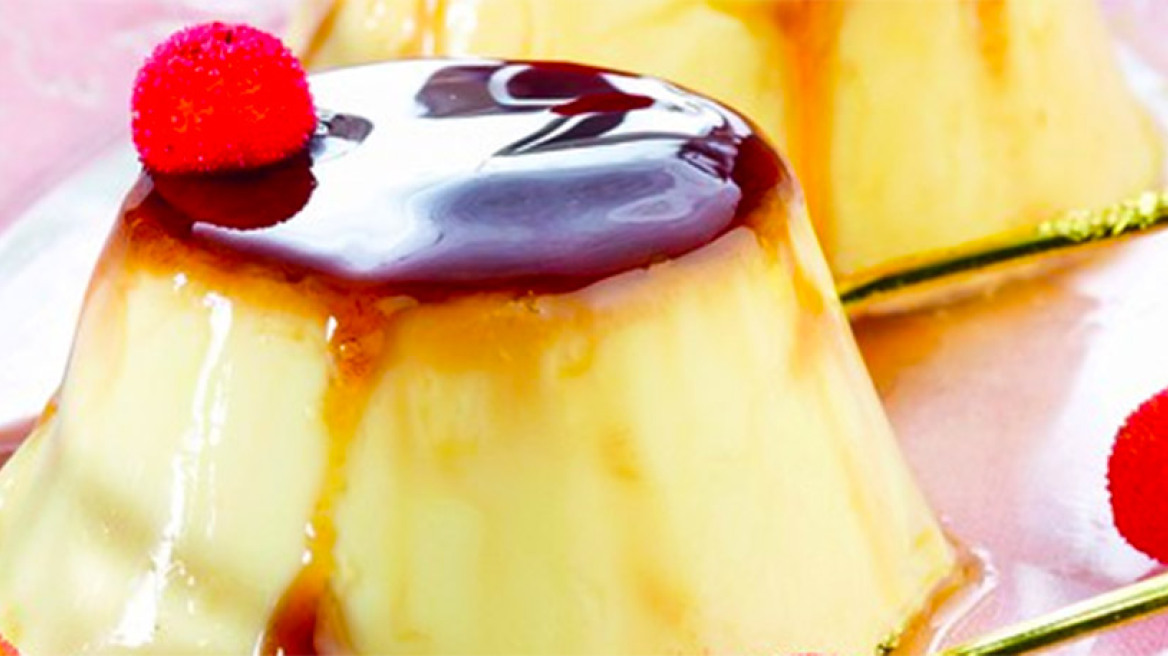 Κρέμα καραμελέ με μαστίχα