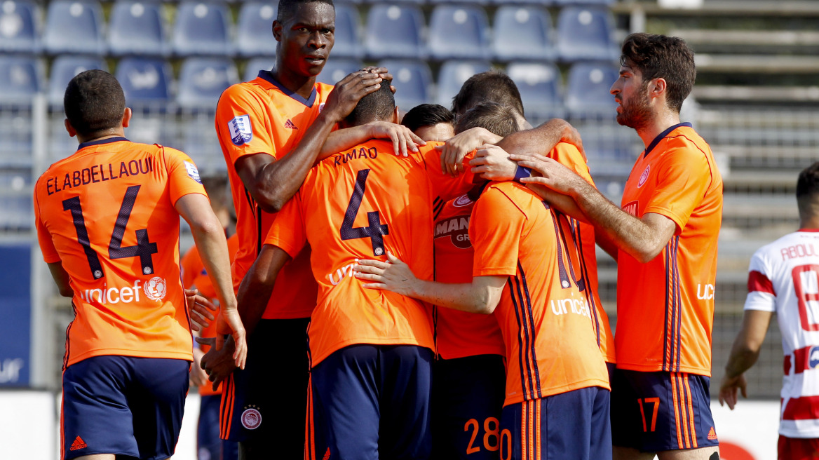 Πλατανιάς-Ολυμπιακός 0-4: Ερυθρόλευκος περίπατος την Κρήτη