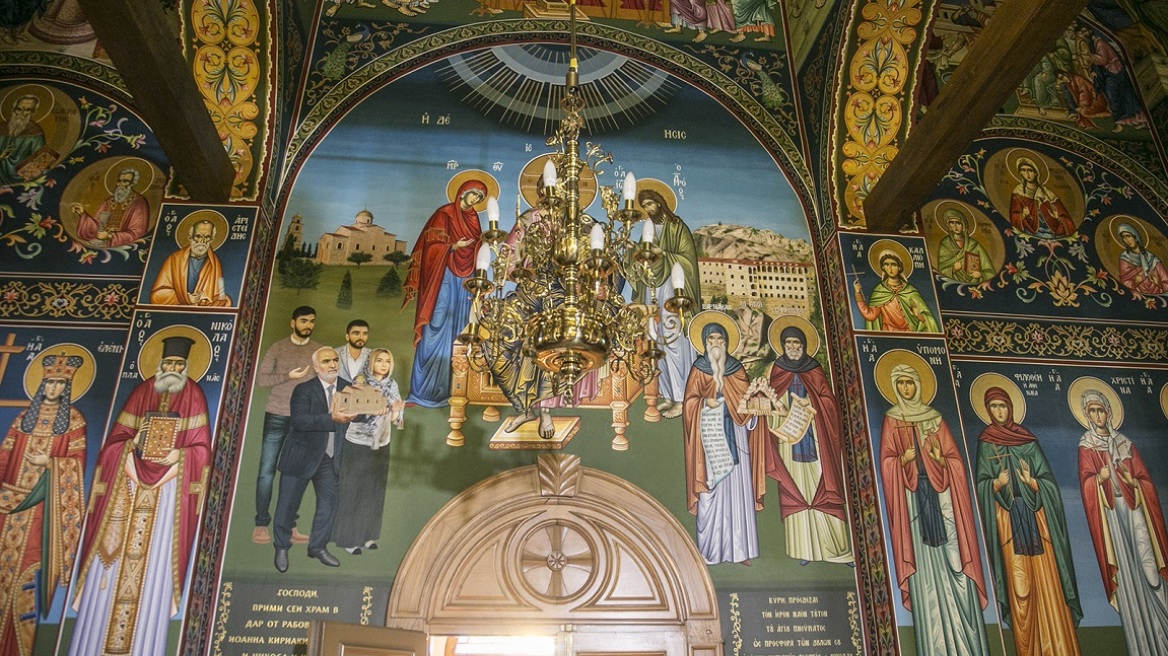 Ο Ιβάν Σαββίδης και σε… αγιογραφία εκκλησίας