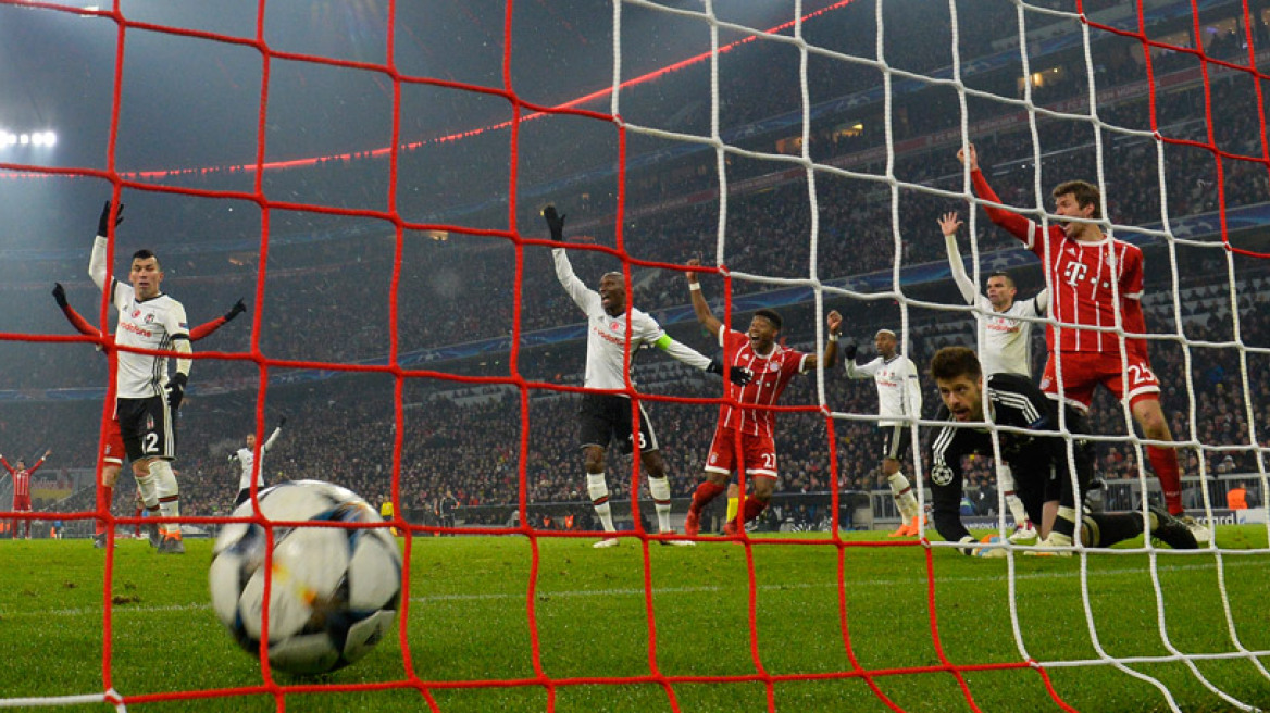 Μπεσίκτας-Μπάγερν 1-3: Η επέλαση των Βαυαρών (βίντεο)