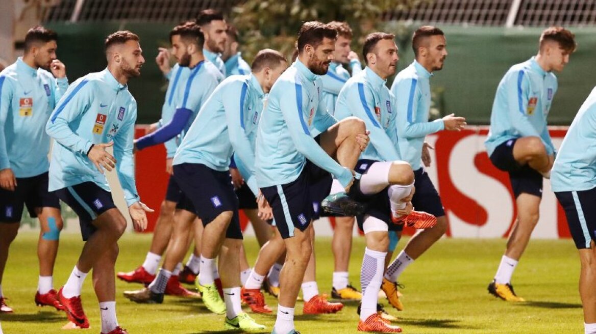 Έπιασε δουλειά η Εθνική ομάδα ποδοσφαίρου